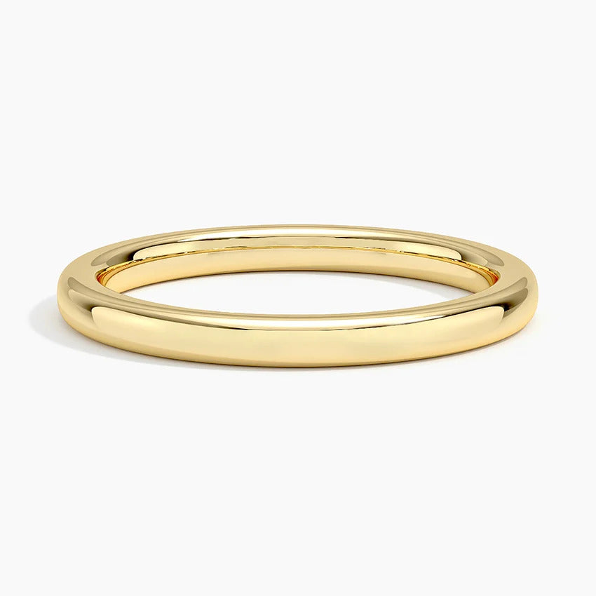 2mm Comfort Fit Classic Wedding Ring - image 1