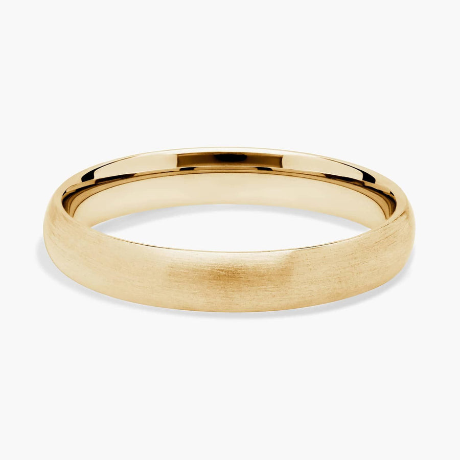 3mm Matte Classic Wedding Ring - image 1