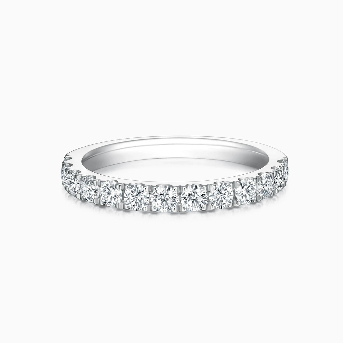 13 Diamonds Pavé Anniversary Ring - image 1