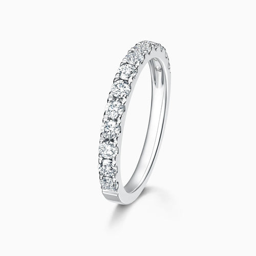 13 Diamonds Pavé Anniversary Ring - image 2
