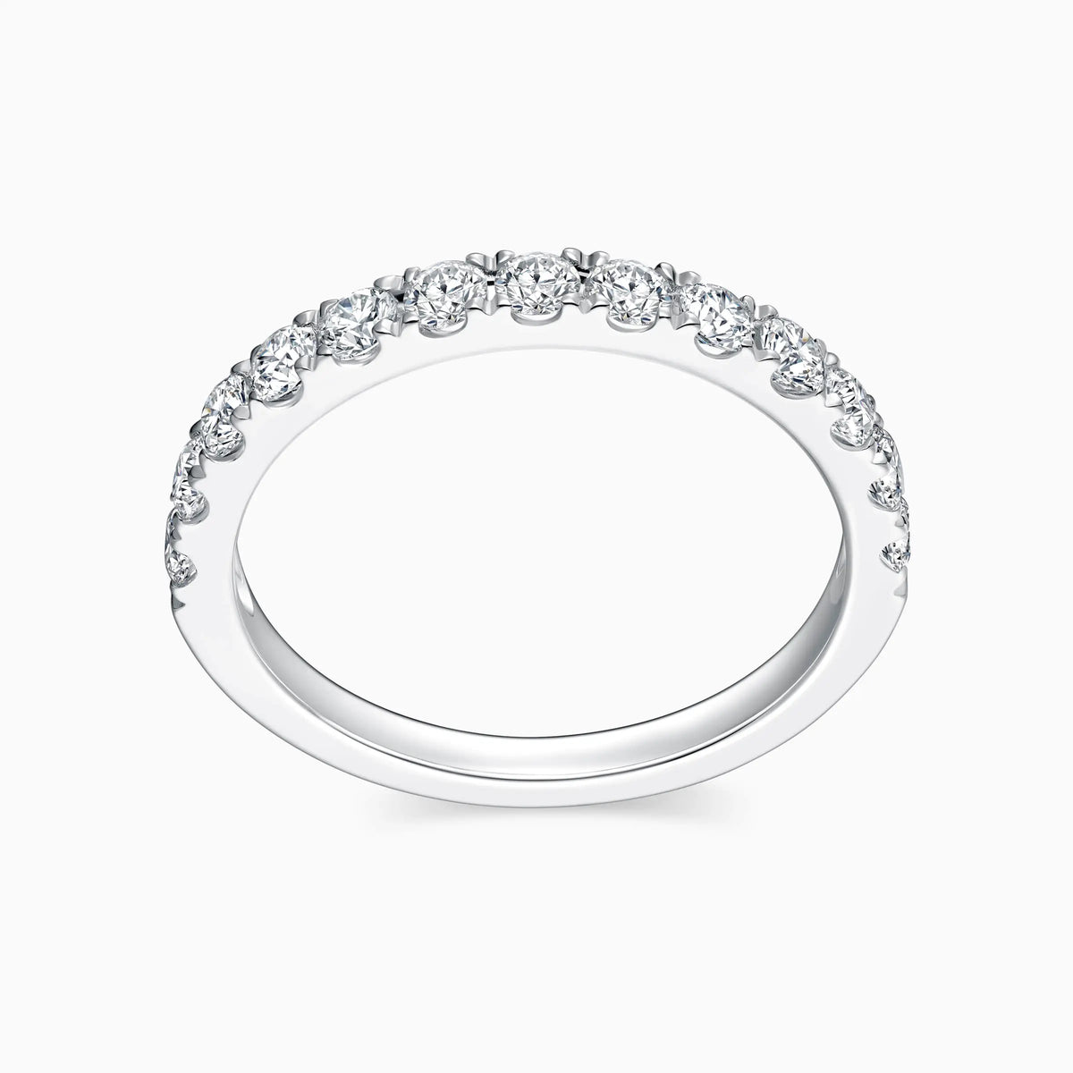 13 Diamonds Pavé Anniversary Ring - image 3