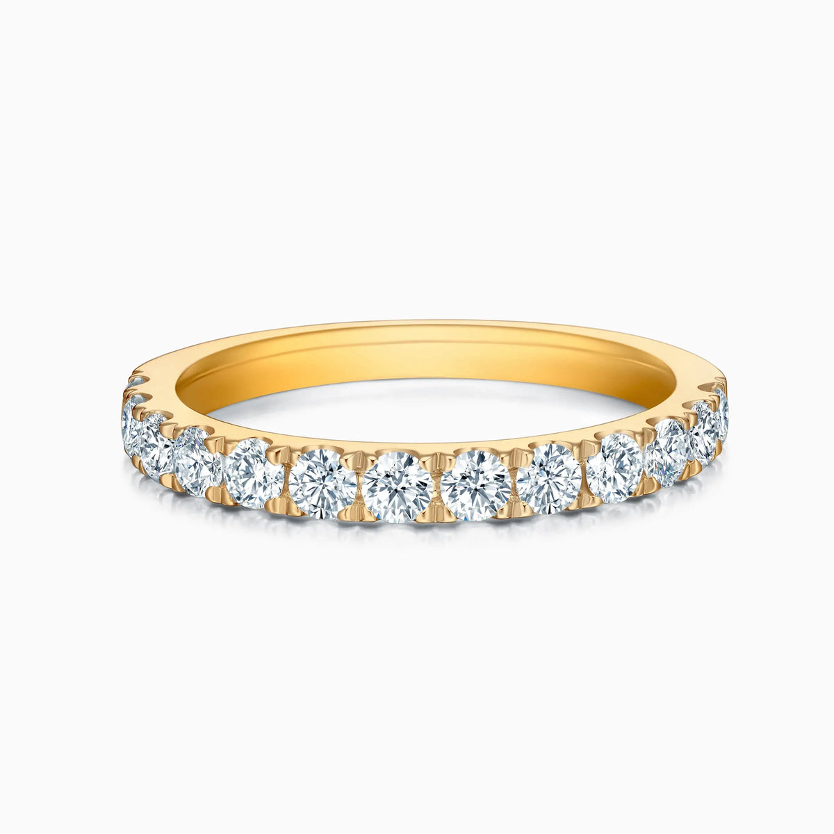 13 Diamonds Pavé Anniversary Ring - image 4