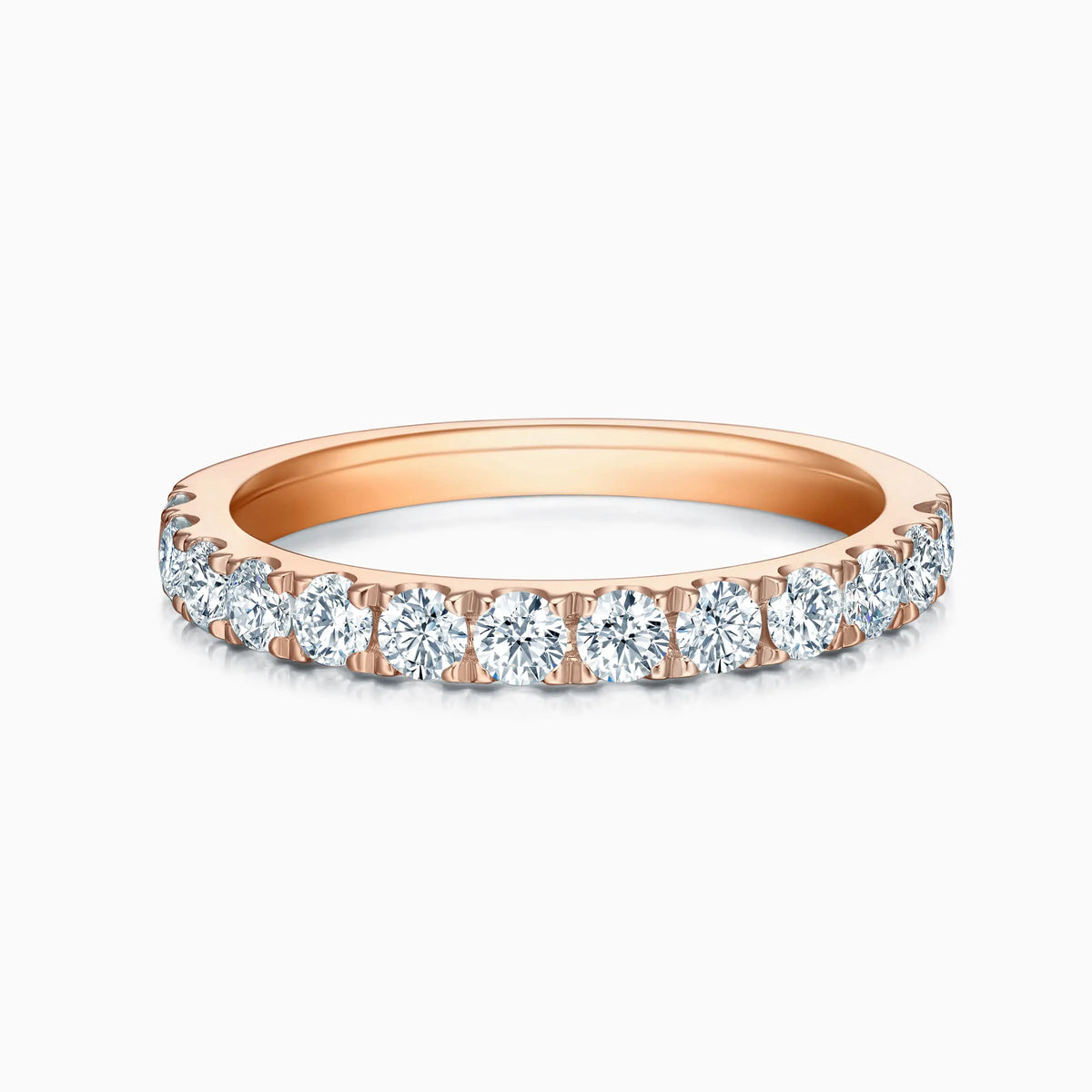 13 Diamonds Pavé Anniversary Ring - image 5