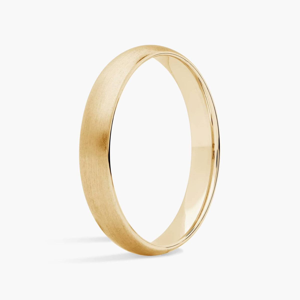 3mm Matte Classic Wedding Ring - image 2