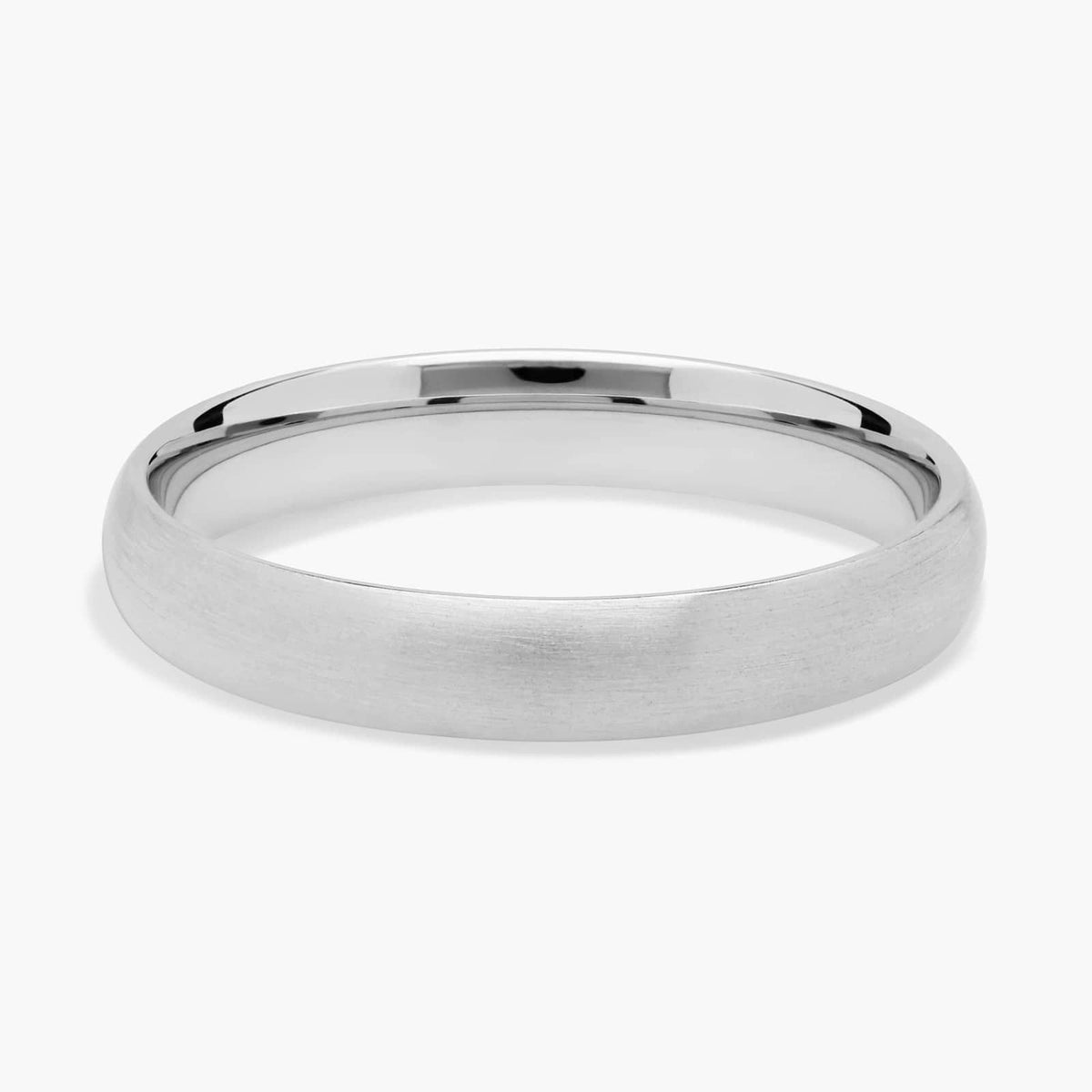 3mm Matte Classic Wedding Ring - image 5