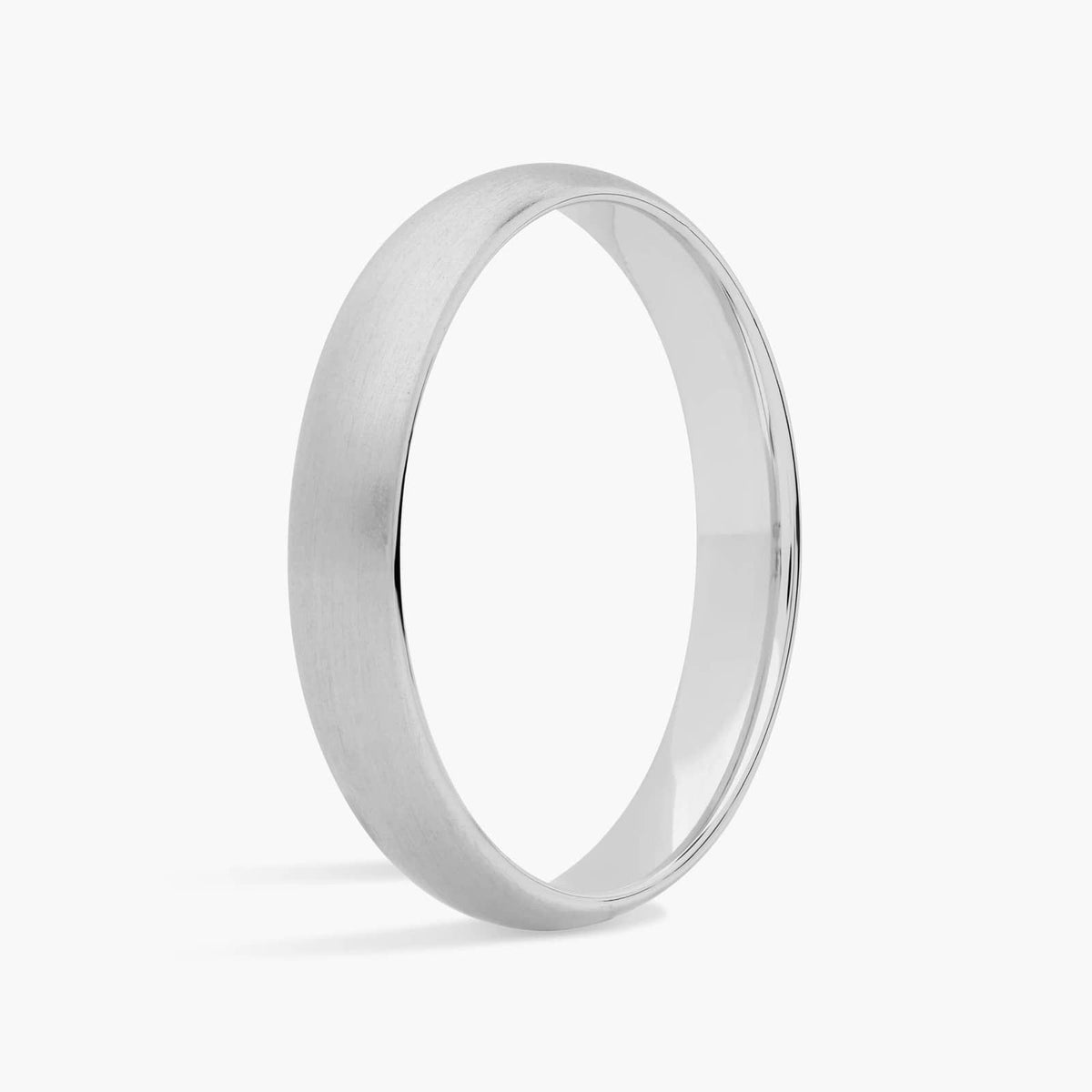 3mm Matte Classic Wedding Ring - image 6