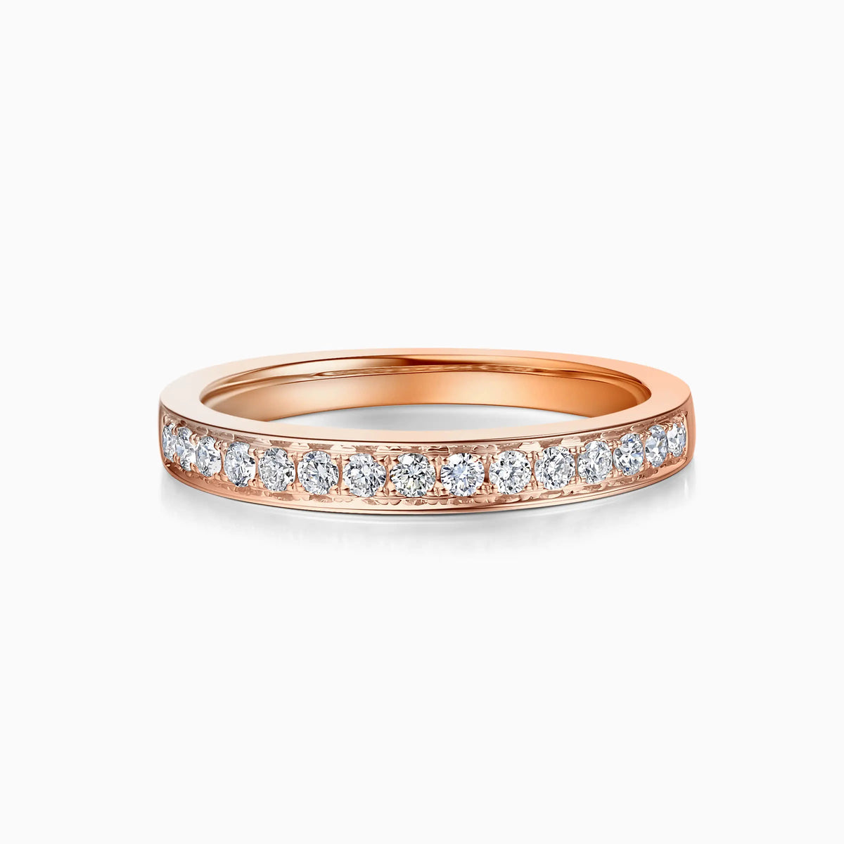 Channel Set Wedding Ring - image 4