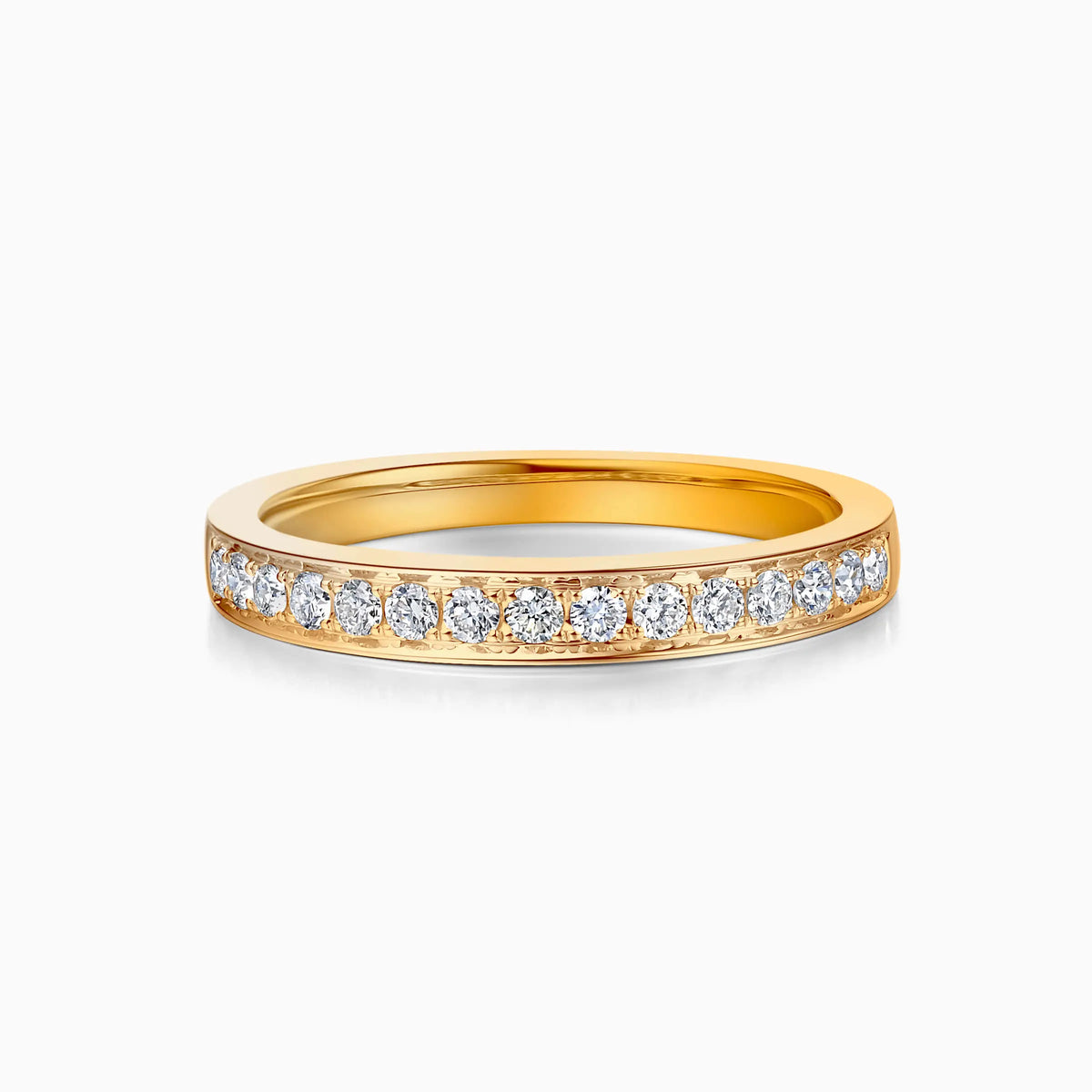 Channel Set Wedding Ring - image 5