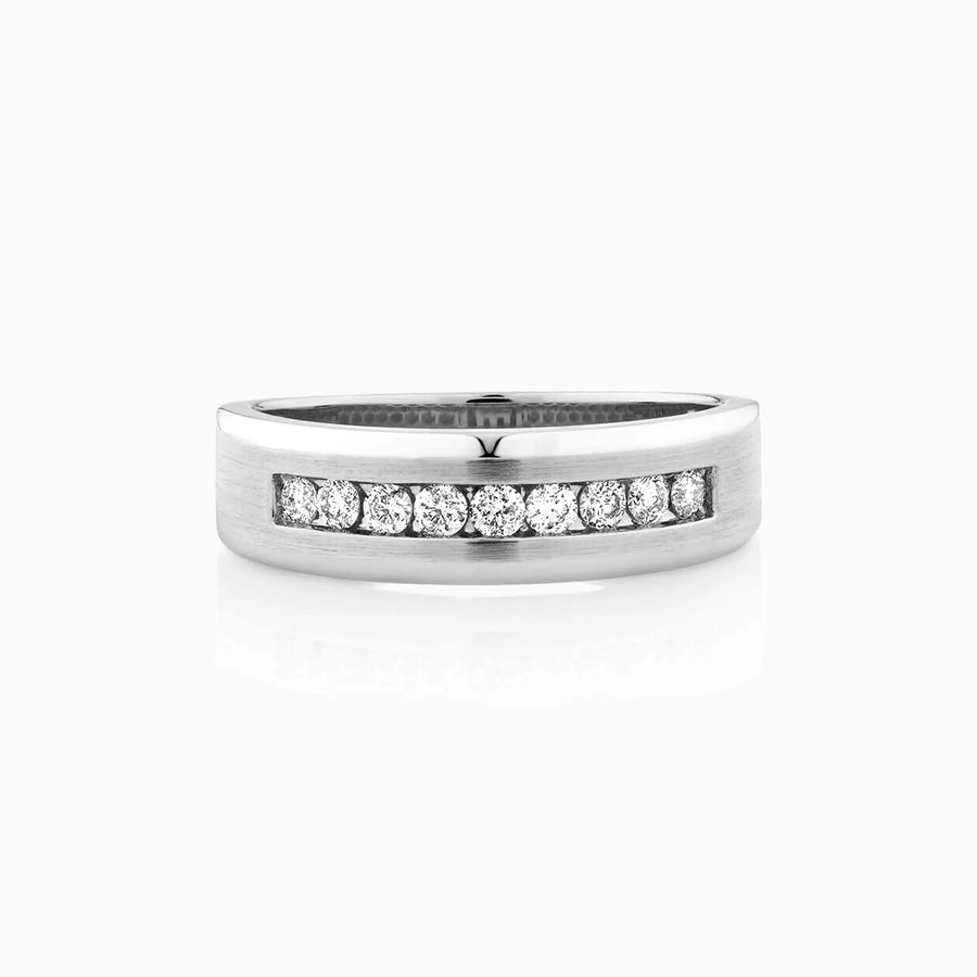 Men’s Channel Set Diamond Ring - image 1