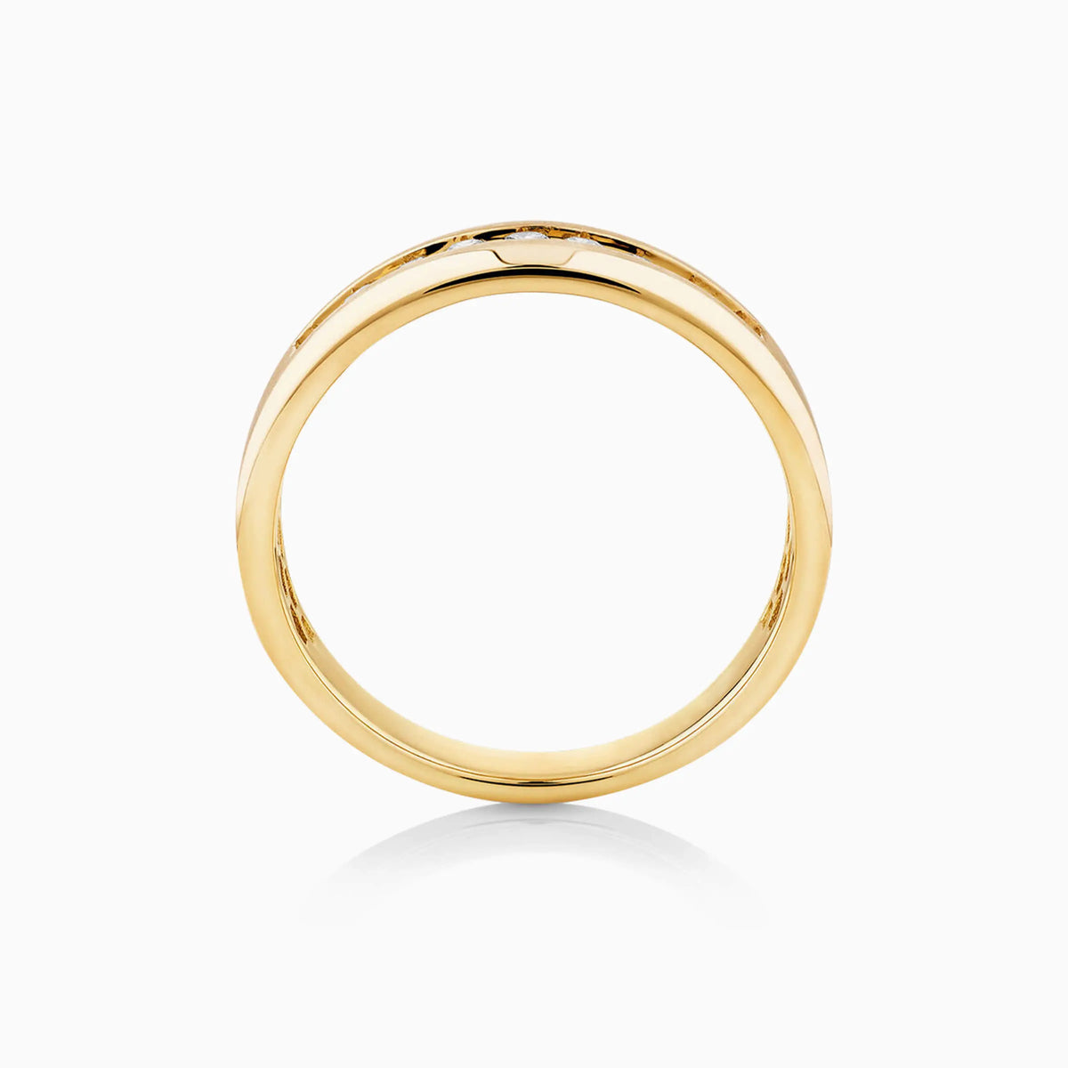 Men’s Channel Set Diamond Ring - image 4