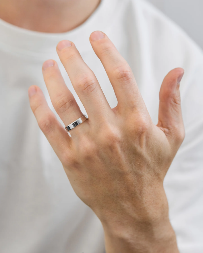 Men’s Classic Wedding Ring - image 3