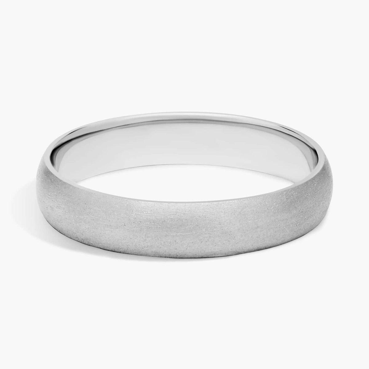 Men’s Matte Classic Wedding Ring - image 1