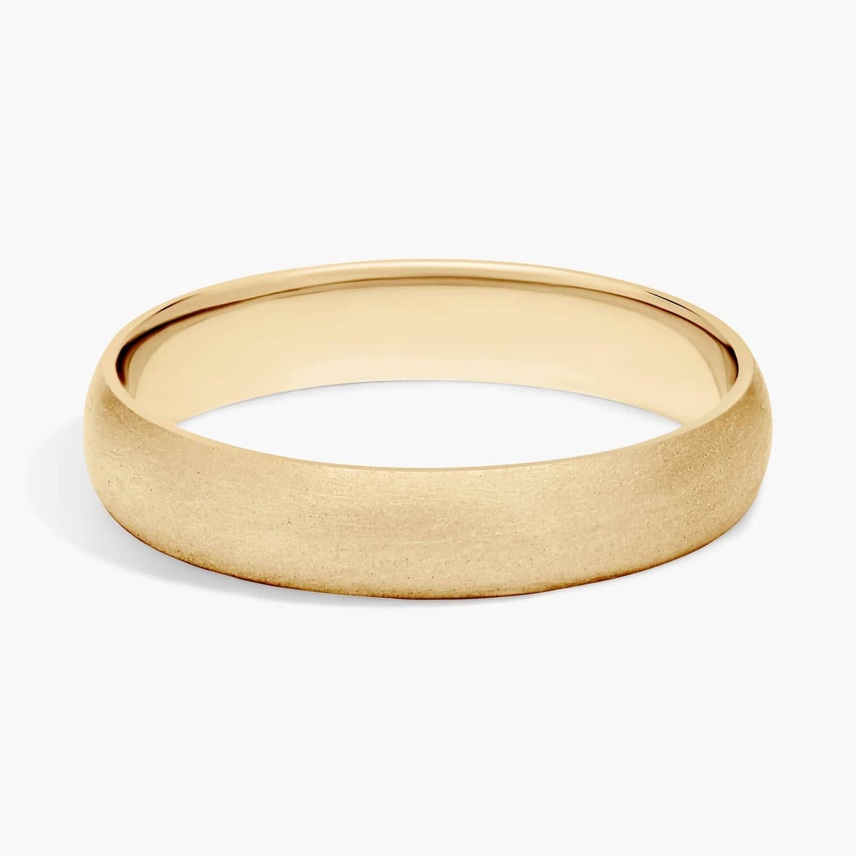 Men’s Matte Classic Wedding Ring - image 3