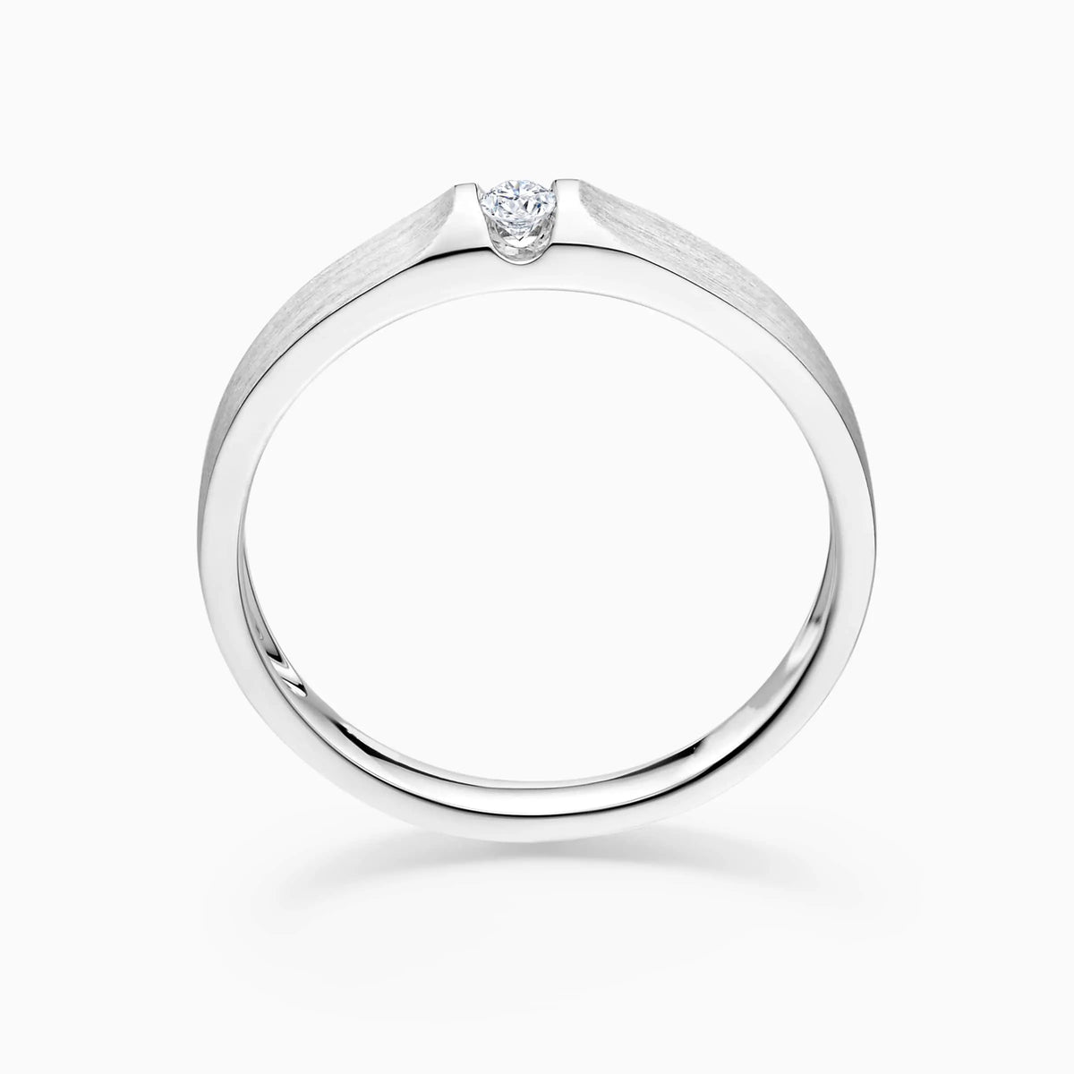 Men’s Tension Wedding Ring - image 2