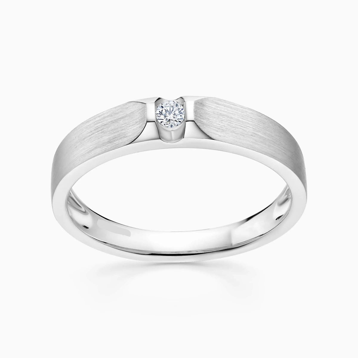 Men’s Tension Wedding Ring - image 6