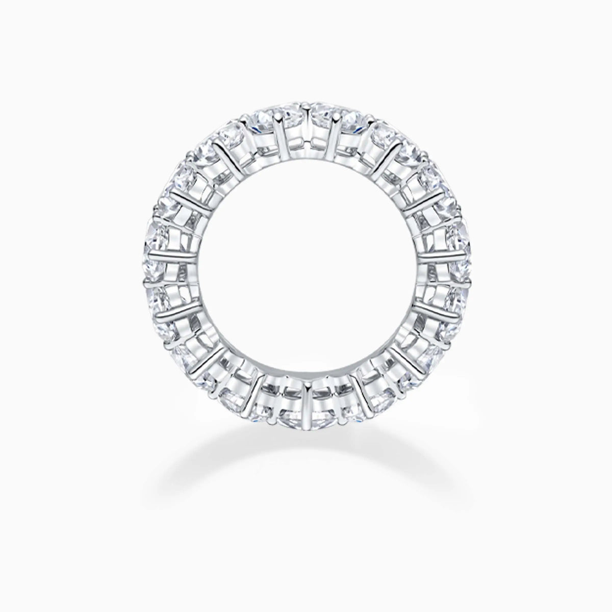 Pear Shape Diamond Eternity Ring - image 2