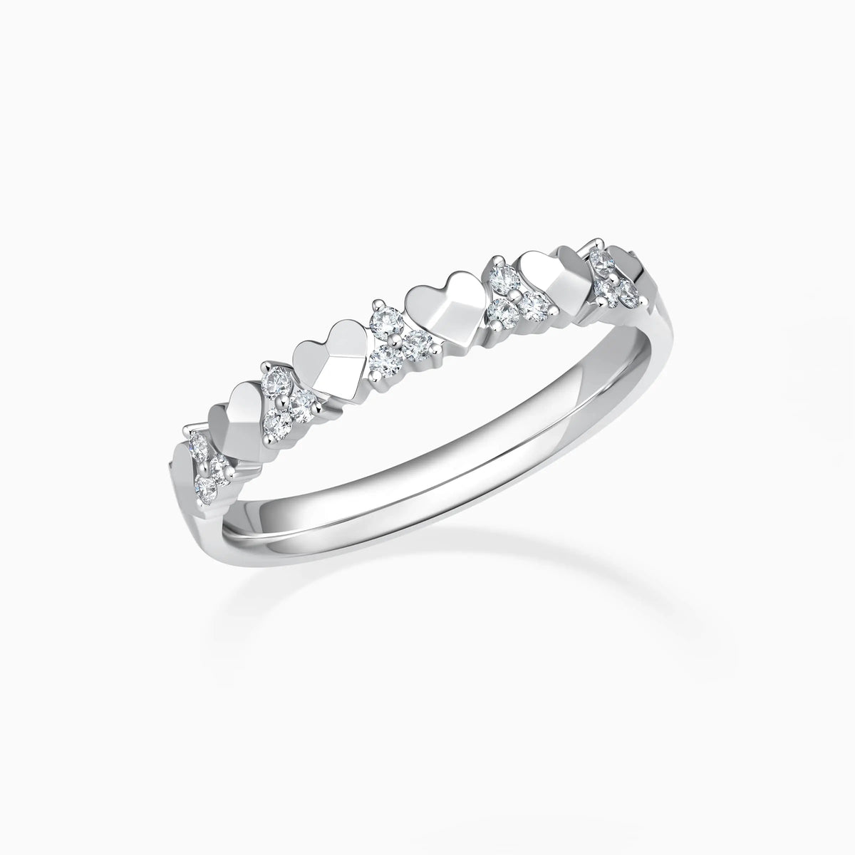 Women’s Triple Pavé Wedding Ring - image 3