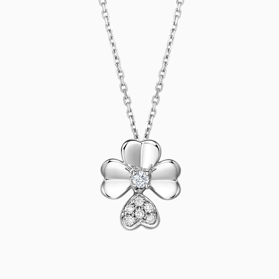Clover Diamond Pendant - image 1