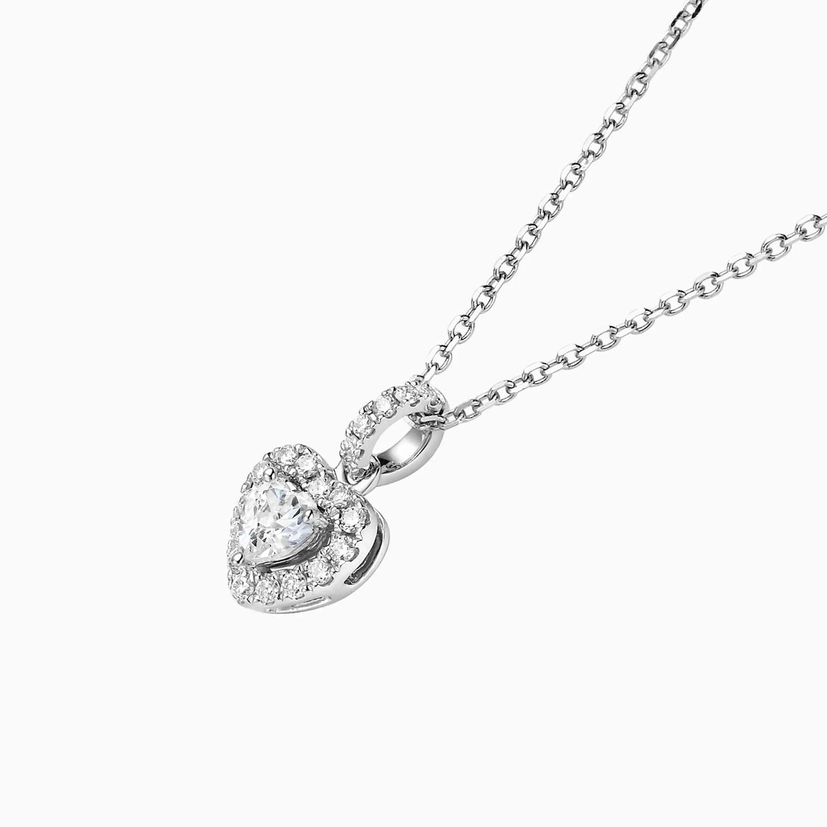 Glowing Heart Shaped Halo Pendant - image 2
