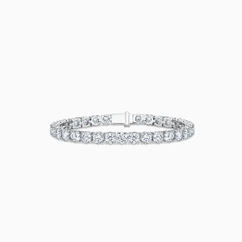Round Diamond Tennis Bracelet - image 1