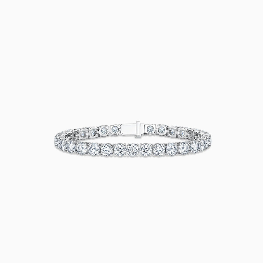 Round Diamond Tennis Bracelet - image 1